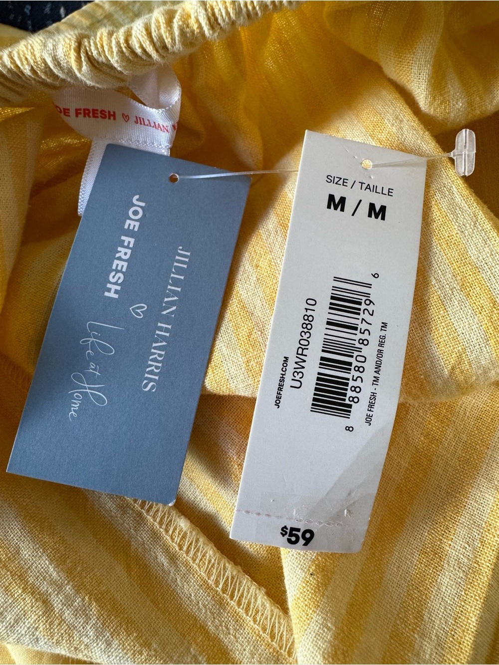 NWT Joe Fresh x Jillian Harris Linen Cotton Dress Size M - Picture 9 of 11